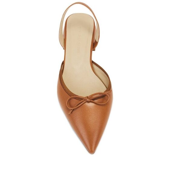 Chelsea Paris Yona Flats in Nutshell 39 with box Womens Low Heel Slingbacks - Picture 4 of 16